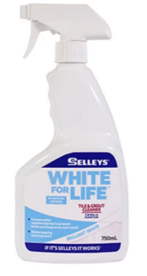 Selleys White for Life Tile & Grout Clean 750ml - priced per unit Minimum order 6 units