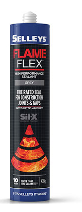 Selleys FlameFlex Grey 435g - priced per unit Minimum order 6 units