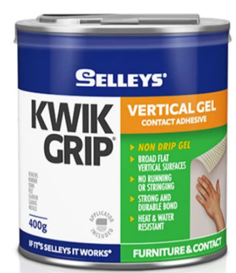 Selleys Kwik Grip Gel 400g - priced per unit Minimum order 6 units