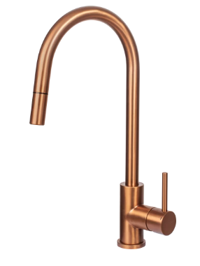 MERCER AURORA GOOSENECK PULLOUT MIXER IN 5 COLOURS