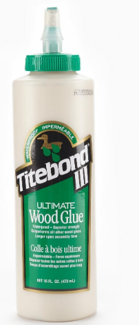 Titebond 3 III USA ULTIMATE WOOD GLUE 16oz/473ml, 1qt/32oz ,1Gallon/3, –  Hardware & Panel Supplies