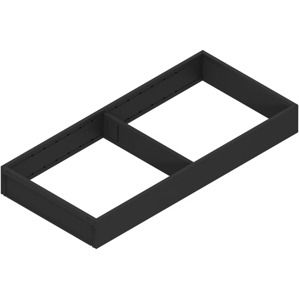 BLUM AMBIA-LINE Narrow Draw Frame Width 200mm Length 450 ,500 & 550mm( length 3 option) x Height 51.05 mm Steel design for NL