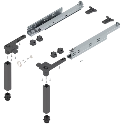 Blum Legrabox pure kitset drawer (410 x 450mm ) 30kg for Space step components Z95.4100