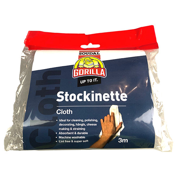 SOUDAL GORILLA STOCKINETTE MULTI-PURPOSE CLOTH 3M,10M PRICED PER UNIT - MINIMUM ORDER QUAINTY 12 UNITS