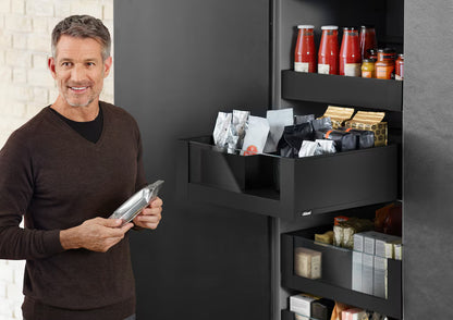 Blum Legrabox pure kitset one door Length 500-550mm ,5 × 40kg Space tower up to 600W