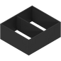 Blum AMBIA-LINE Steel Frame - Magnetic for LEGRABOX Height 111 mm  - Steel design - 2 Sizes Width 242 x 270.3 Depth & Width 218 x 370.3 Depth