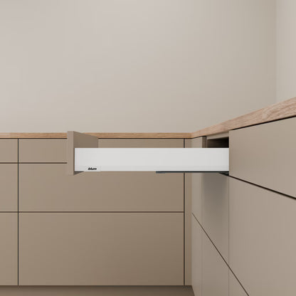 Blum Merivobox Kitset N Height 85.5mm - 40kg  Length 450mm & 500mm