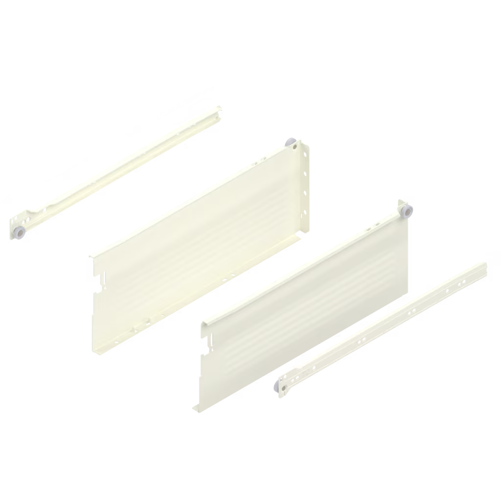 Blum METABOX SINGLE EXTENSION DRAW SET Length 400 mm ,Heights 86, 120 and 150mm (available in 3 heights )