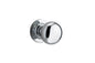 Iver Cambridge Door Knob Rose Round Concealed Fix Pair Passage Kit, Privacy Kit , Entrance Kit with High Security Lock -Polished Chrome