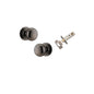 Iver Cambridge Door Knob Rose Round Concealed Fix Pair Passage Kit, Privacy Kit , Entrance Kit with High Security Lock -Distressed Nickel