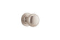 Iver Cambridge Door Knob Rose Round Concealed Fix Pair Passage Kit, Privacy Kit , Entrance Kit with High Security Lock - Satin Nickel