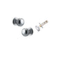 Iver Paddington  Door Knob Round Rose Concealed Fix Pair, Passage Kit, Privacy Kit , Entrance Kit with High Security Lock - Brushed Chrome