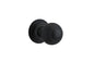 Iver Guildford Door Knob Rose Round Concealed Fix Pair, Passage Kit, Privacy Kit , Entrance Kit with High Security Lock - Matt Black