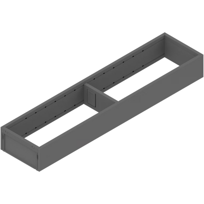 BLUM AMBIA-LINE Narrow Draw Frame Width 100mm Length 450 ,500 & 550mm( length 3 option) x Height M 51.05 mm Steel design for NL
