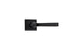 Iver Annecy Door Lever Rose Square Concealed Fix Pair, Passage Kit, Privacy Kit , Entrance Kit with High Security Lock -Matt Black