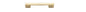 Iver Cali Cabinet Pull Centre to Centre 96mm,128mm,160mm, 256mm Polished Brass - With Backplate & No Backplate