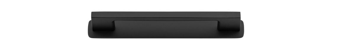 Iver Cali Cabinet Pull Centre to Centre 96mm,128mm,160mm, 256mm Matt Black - With Backplate & No Backplate