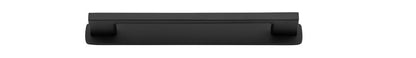 Iver Cali Cabinet Pull Centre to Centre 96mm,128mm,160mm, 256mm Matt Black - With Backplate & No Backplate