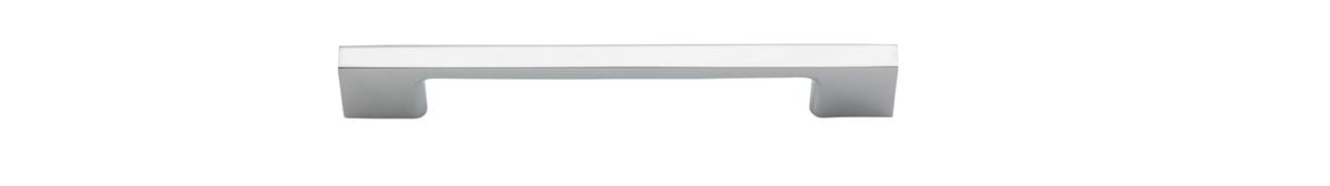 Iver Cali Cabinet Pull Centre to Centre 96mm,128mm,160mm, 256mm Polished Chrome- With Backplate & No Backplate