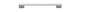 Iver Cali Cabinet Pull Centre to Centre 96mm,128mm,160mm, 256mm Polished Chrome- With Backplate & No Backplate