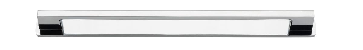 Iver Cali Cabinet Pull Centre to Centre 96mm,128mm,160mm, 256mm Polished Chrome- With Backplate & No Backplate
