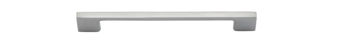 Iver Cali Cabinet Pull Centre to Centre 96mm,128mm,160mm, 256mm Brushed Chrome - With Backplate & No Backplate