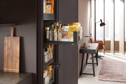 Blum Legrabox pure kitset one door Design Element fronts & sides 500-550mm (length 2 option),5 x 40kg Space tower up to 600w