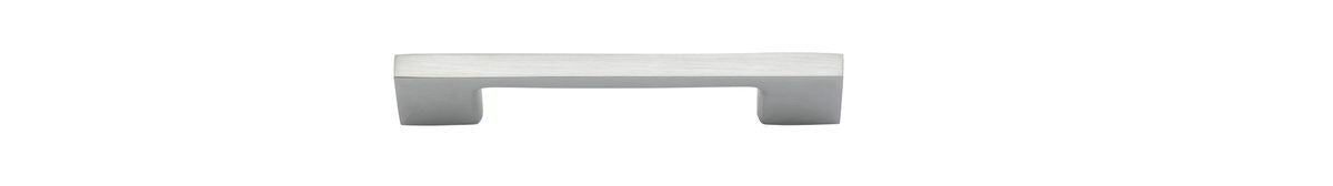Iver Cali Cabinet Pull Centre to Centre 96mm,128mm,160mm, 256mm Brushed Chrome - With Backplate & No Backplate