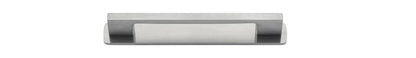 Iver Cali Cabinet Pull Centre to Centre 96mm,128mm,160mm, 256mm Brushed Chrome - With Backplate & No Backplate