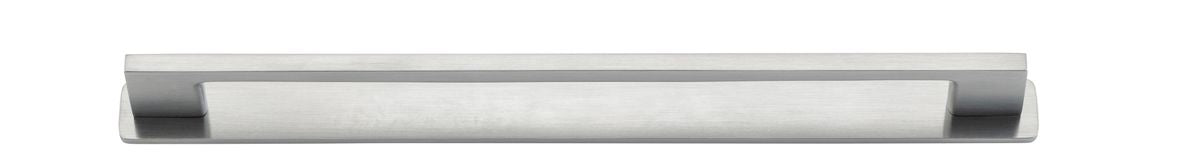 Iver Cali Cabinet Pull Centre to Centre 96mm,128mm,160mm, 256mm Brushed Chrome - With Backplate & No Backplate