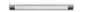 Iver Cali Cabinet Pull Centre to Centre 96mm,128mm,160mm, 256mm Brushed Chrome - With Backplate & No Backplate