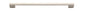 Iver Cali Cabinet Pull Centre to Centre 96mm,128mm,160mm, 256mm Satin Nickel- With Backplate & No Backplate