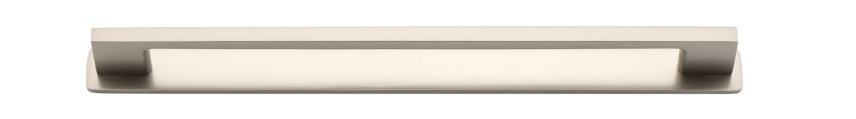 Iver Cali Cabinet Pull Centre to Centre 96mm,128mm,160mm, 256mm Satin Nickel- With Backplate & No Backplate