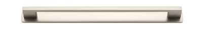 Iver Cali Cabinet Pull Centre to Centre 96mm,128mm,160mm, 256mm Satin Nickel- With Backplate & No Backplate