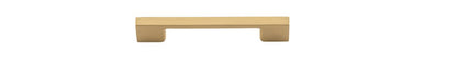 Iver Cali Cabinet Pull Centre to Centre 96mm,128mm,160mm, 256mm Brushed Brass - With Backplate & No Backplate