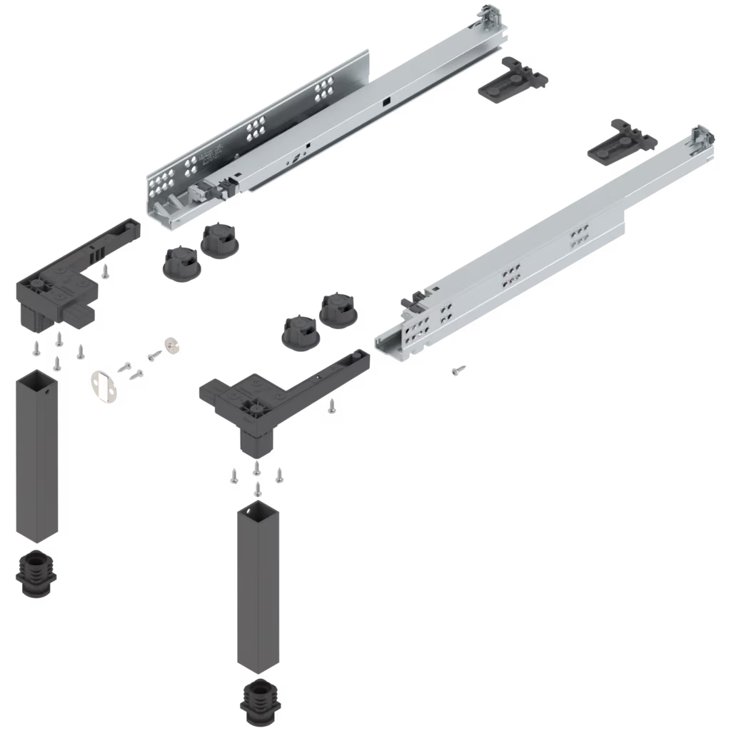 Blum Tandembox antaro Space Step Components 460mm x 500mm, 30kg Z95.4600