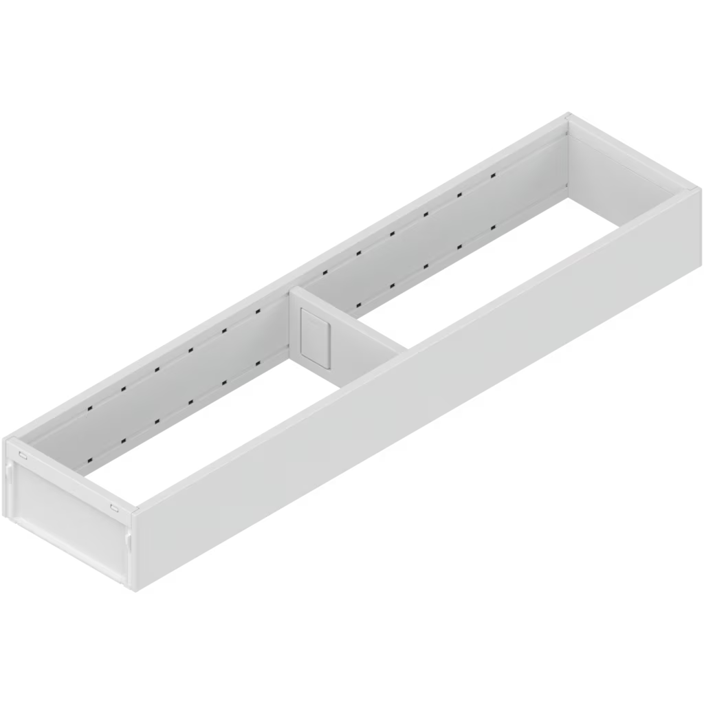 BLUM AMBIA-LINE Narrow Draw Frame Width 100mm Length 450 ,500 & 550mm( length 3 option) x Height M 51.05 mm Steel design for NL