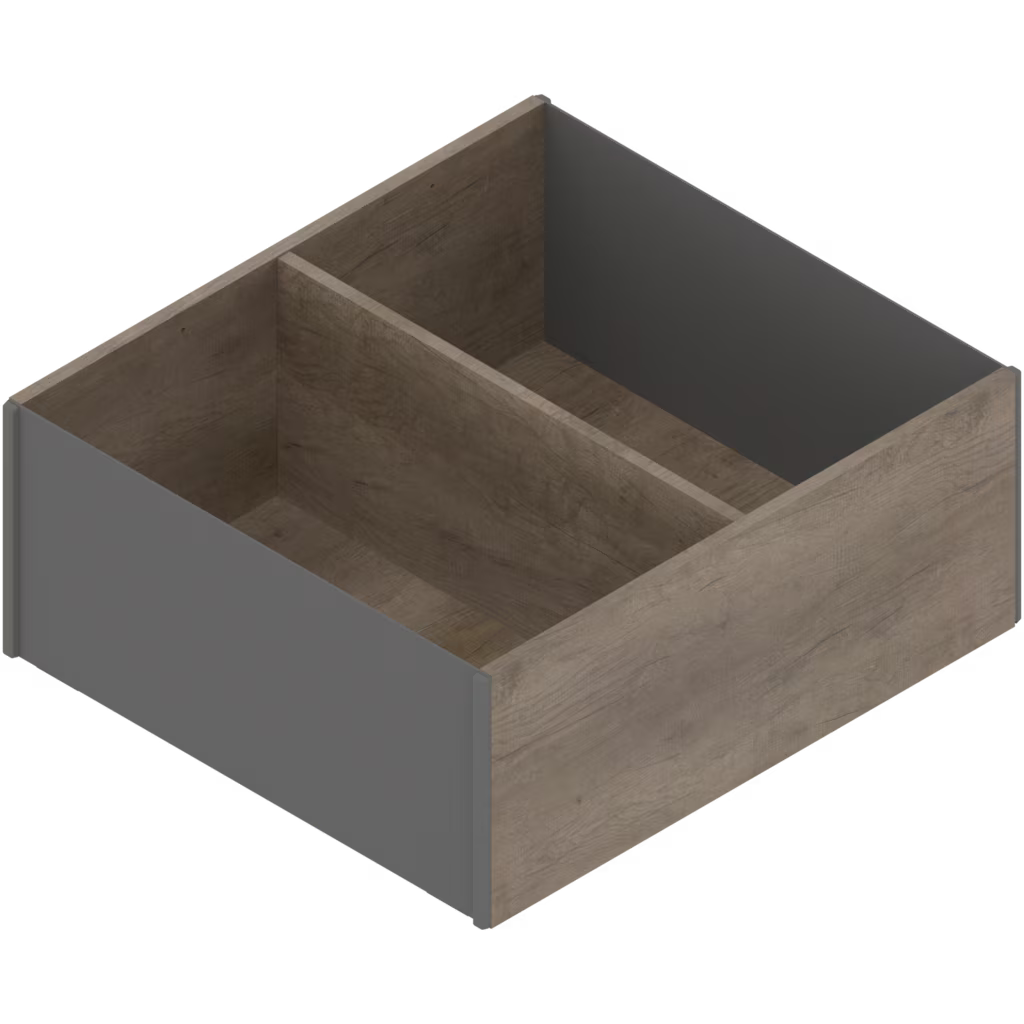 Blum AMBIA-LINE Wood design Frame LEGRABOX Height 111.5 mm  - Width 242 x 270.4 Depth & Width 218 x 370 Depth( 2 Sizes ) Available in Silk White,Orion Grey and Terra Black  Available in Silk White,Orion Grey and Terra Black