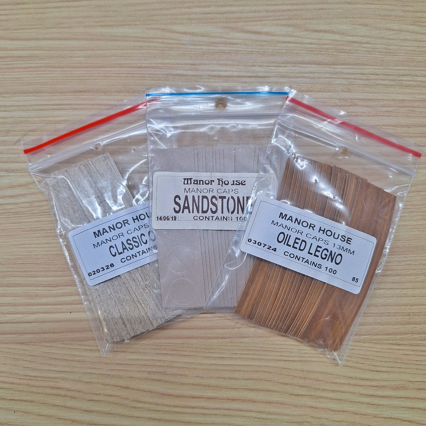 Screw Cover Caps - Self Adhesive, Assorted Colours