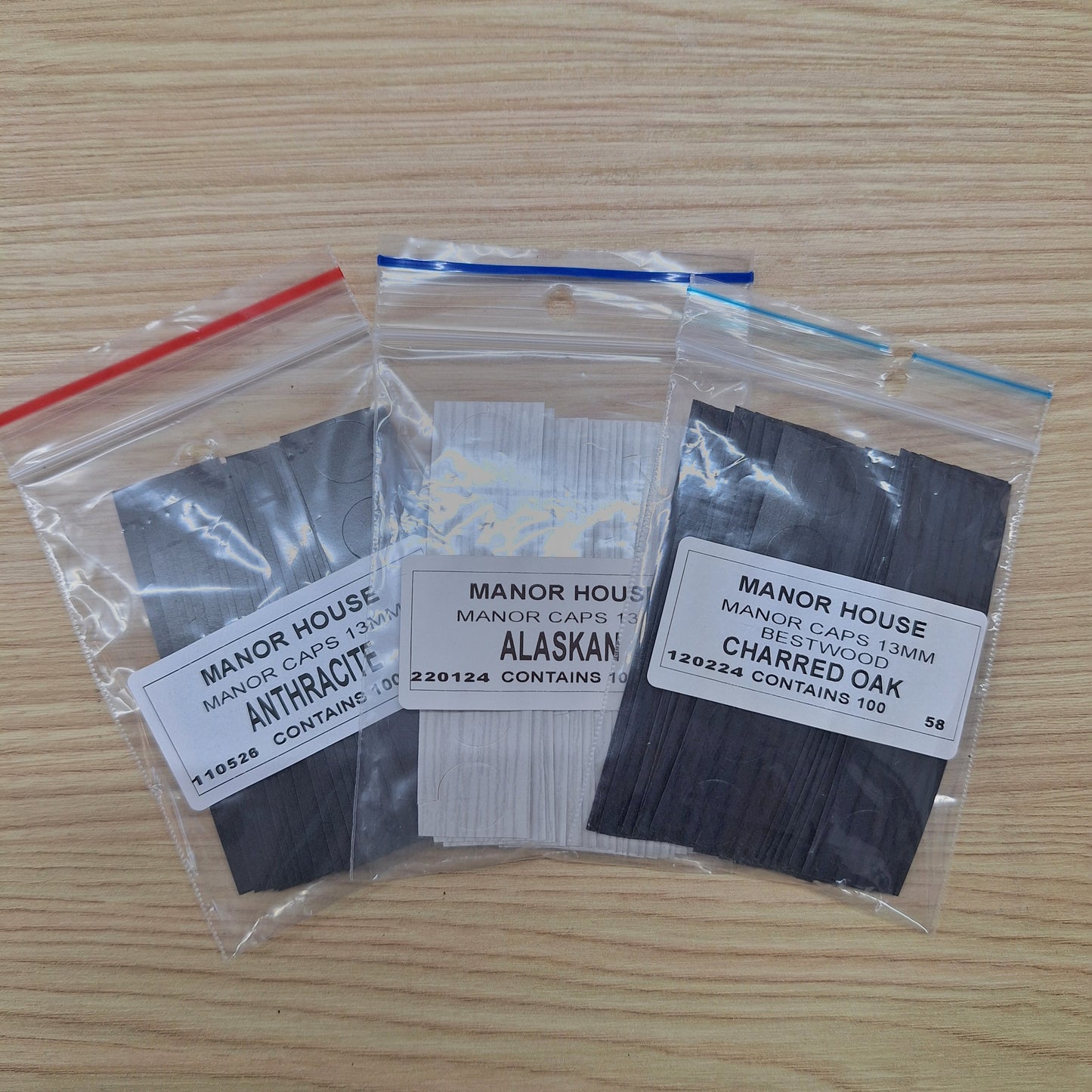 Screw Cover Caps - Self Adhesive, Assorted Colours