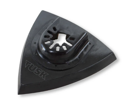 Tusk Heavy Duty Multi Tools Triangle Sanding Pad 93mm and Sandpaper 40 Grit ,60 Grit ,80 Grit & 120 Grit