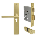 Windsor Premium NZ Chalet Longplate  Square Entrance Set E48 Priced Per Set - Available in 13 Colours