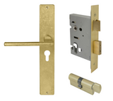 Windsor Premium NZ Chalet Longplate  Square Entrance Set E48 Priced Per Set - Available in 13 Colours