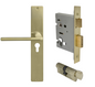 Windsor Premium NZ Chalet Longplate  Square Entrance Set E48 Priced Per Set - Available in 13 Colours