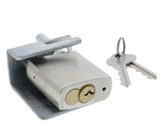 Carbine Australia Acorn Multi Function Lock with Carbine C50 Padlock Right handed & Left handed  Silver / Brass