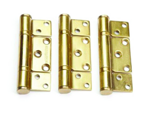 HENDERSON SECUREFOLD HINGE SET INWARD OPENING CP,GLD & SA