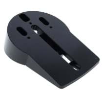 Carbine Australia Angled Face Fixing Plate to Suit Axessor Keypads - Allows Easier Reading of Input Pad - Black