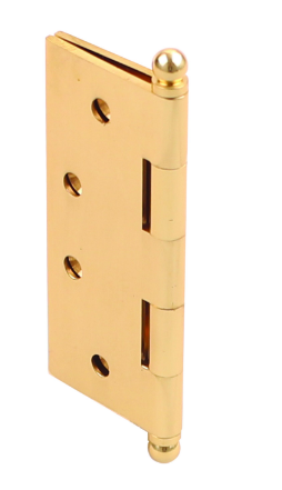 HENDERSON 100x100x3mm ,100x75x3mm & 75x63x2.5mm L/PIN POLISHED BRASS