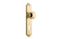 Iver Paddington  Door Knob Shouldered Latch Pair, Passage Kit, Privacy Kit , Entrance Kit with High Security Lock - Polished Brass