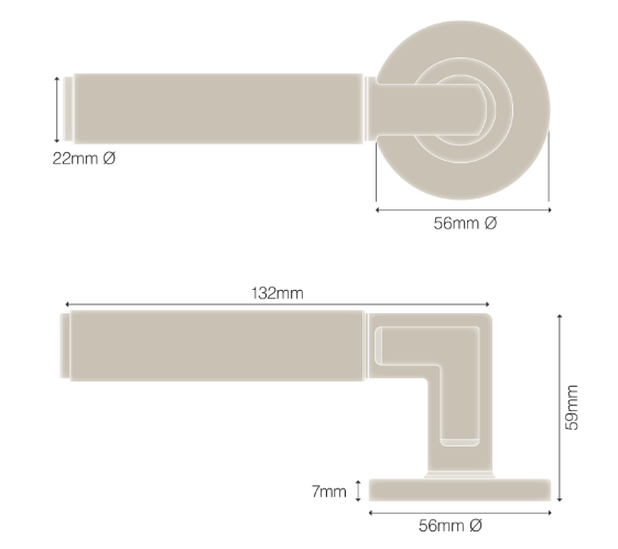 Windsor Premium NZ NIDO Lumina Rose Entrance Set - Plain Priced Per Set Available in 7 Colours